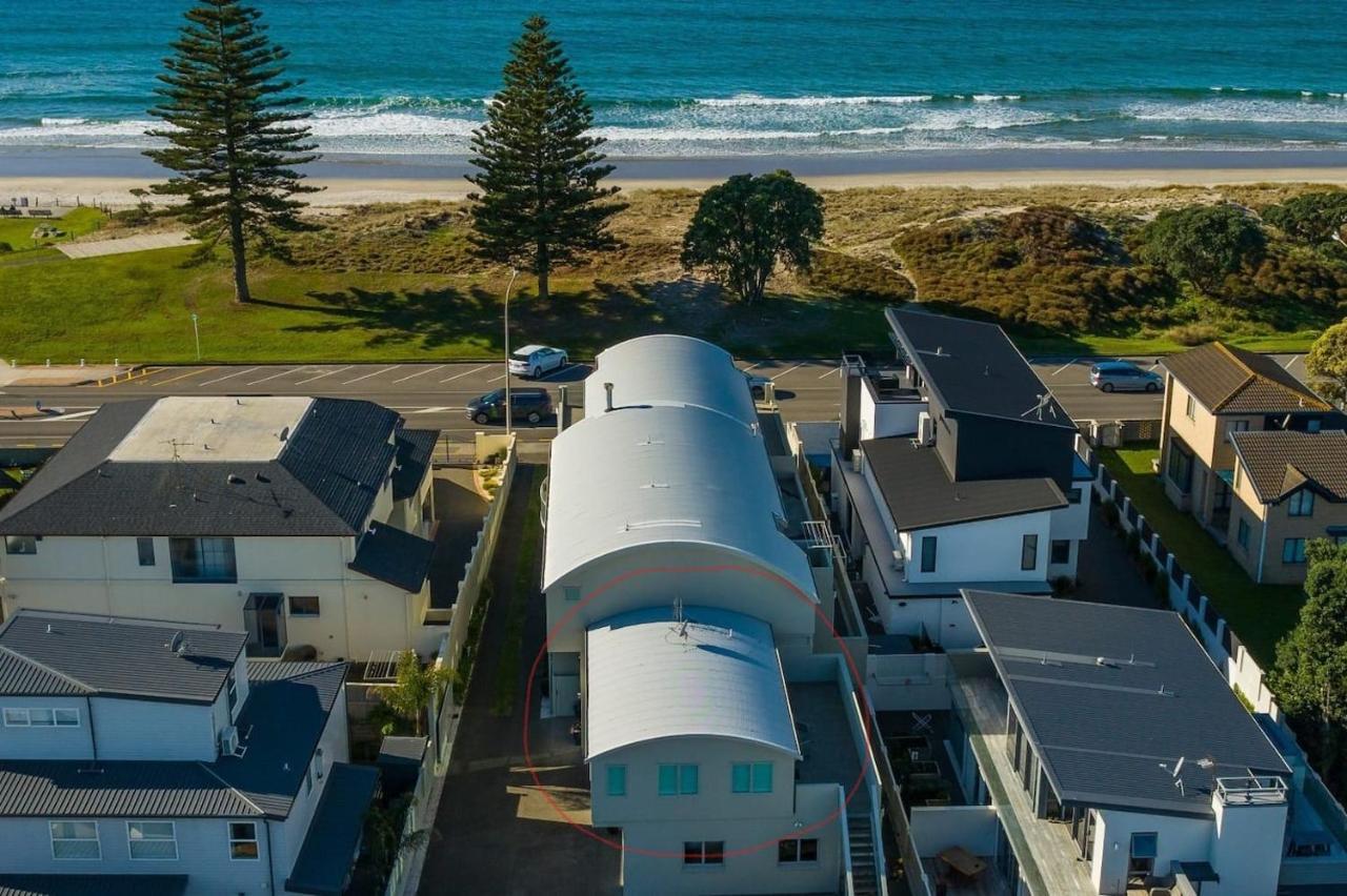 Modern Marine Parade Apartment Mount Maunganui Extérieur photo